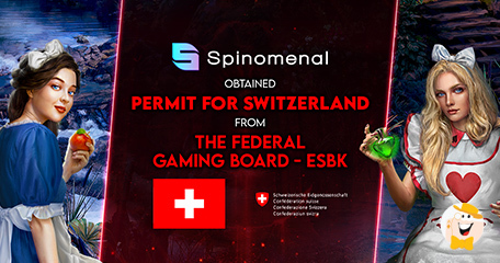 Spinomenal Makes Debut in Switzerland with Eidgenössische Spielbankenkommission approval!