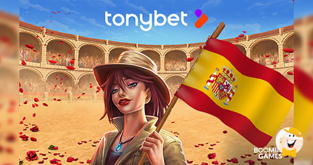 Booming Games Enters Spain For the First Time with TonyBet Deal!