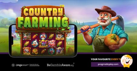 Nella Slot Country Farming Pragmatic Play Raggiunge degli Incantevoli Campi per Poter Raccogliere Abbondanti Premi