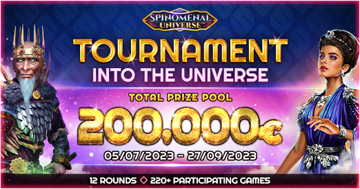 Spinomenal Uncovers its Latest ‘Into the Universe’ Tournament