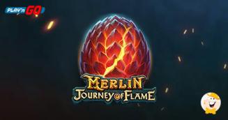 Play’n GO versterkt zijn portfolio met de nieuwe gokkast Merlin: Journey of Flame