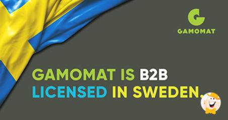GAMOMAT geht in Schweden dank einer neuen Genehmigung live!