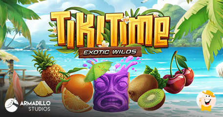 Armadillo Studios Showcases Tiki Time Exotic Wilds, Summer-Themed Slot with Abundance of Features