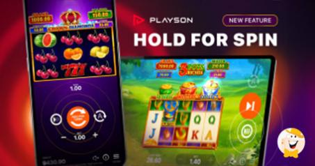 Revolutionizing Slot Gaming, Playson Presents 'Hold for Spin' Feature!