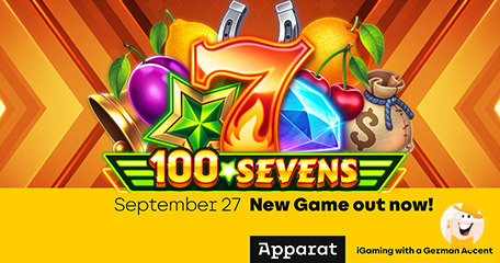 Apparat Gaming stellt seinen Spielern den neuesten Slot vor: 100 Sevens!