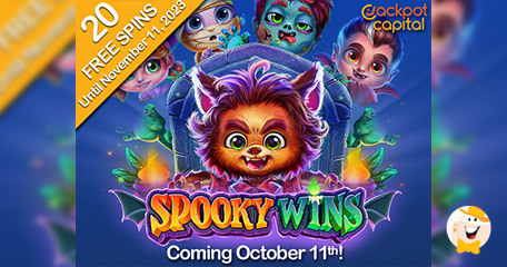 Jackpot Capital Treats Players to 20 Spins on Spooky Wins