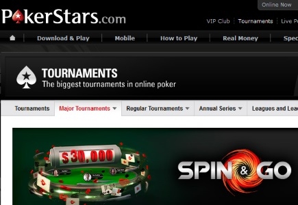 PokerStars Launches Advert to Promote Spin and Go Tournaments
