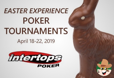 Intertops Poker Hosts $3550 Easter Experience Poker Tournament, Lines Up Blackjack Bonuses