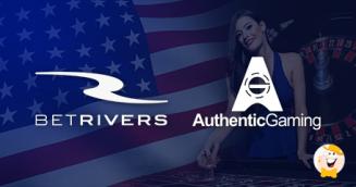 Authentic Gaming Goes Live in the US via BetRivers Deal