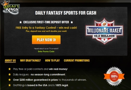 New England Patriots Sign Fantasy Sports Deal with DraftKings