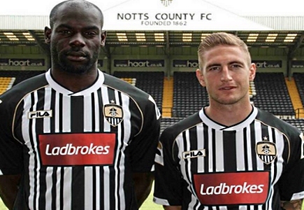 Ladbrokes Selected as Official Shirt Sponsor of Notts County