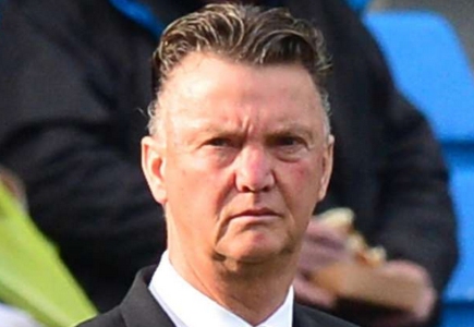 Manchester United: Louis van Gaal reacts after Champions League exit
