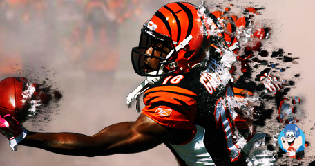 Wide Receiver A.J. Green of the Cincinnati Bengals was Carted off the Field during First Practice