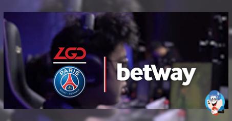 Leading Online Bookmaker, Betway, Partners with PSG.LGD, Leading Professional DOTA 2 Esports Team