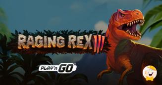Play’n Go zet kroon op epische dinosaurus-trilogie met Raging Rex 3