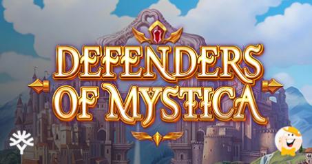 La Machine à sous Defenders of Mystica d'Yggdrasil offre 28 125 Façons de Gagner !