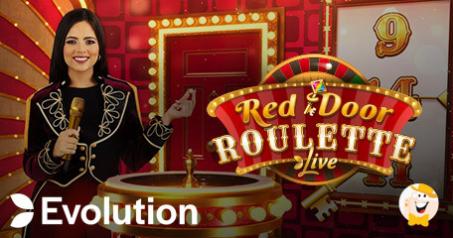Evolution presenteert Red Door Roulette, een mashup van Lightning Roulette en Crazy Time