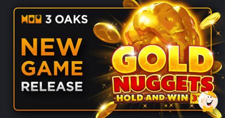 3 Oaks Gaming Unravels New Mining Adventure in Gold Nuggets: Hold and Win