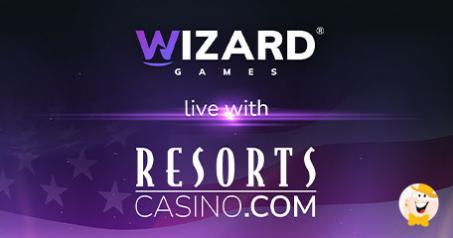 Wizard Games Goes Live in New Jersey via Resorts Casino Partnership