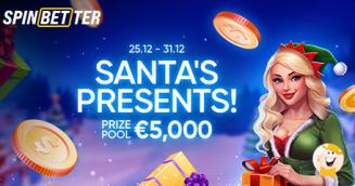 SpinBetter Casino Unwraps the Magic of Santa's Presents with a €5,000 Prize Fund