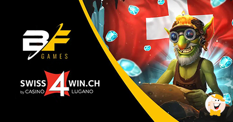 BF Games Launches Its Portfolio in Switzerland with Swiss4Win by Casino Lugano!