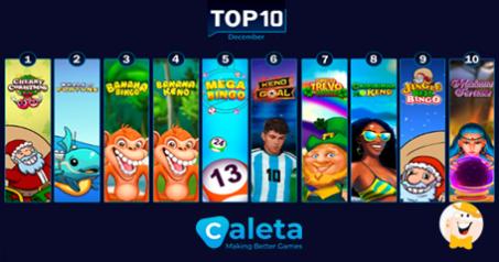 Caleta Gaming Présente Les 10 Meilleurs Jeux de Décembre 2023