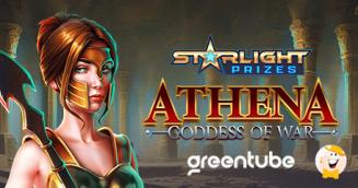 Greentube Proudly Announces the Launch of Starlight Jackpots™ Athena Goddess of War™ !