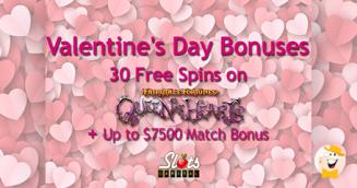 Love is in the Reels: Slots Capital Unveils Romantic Valentine’s Day Bonuses for Queen of Hearts