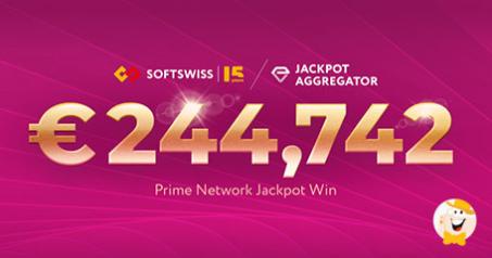 First SOFTSWISS Prime Network Jackpot of €244,742.34 Claimed on February 7