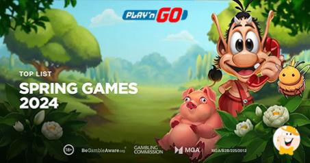 Play’n GO Compiles a List of Best Online Slots for Springtime