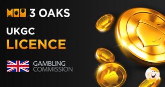 Milestone Moment for 3 Oaks Gaming- UKGC License Acquired!
