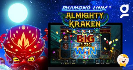 Plongez dans l'aventure avec Diamond Link™ : Almighty Kraken de Greentube !