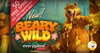 Everygame Casino Sweetens Up Beary Wild Slot with Juicy Introductory Bonus
