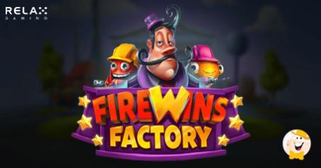 Relax Gaming breidt zijn enorme portfolio uit met de nieuwe gokkast Firewins Factory