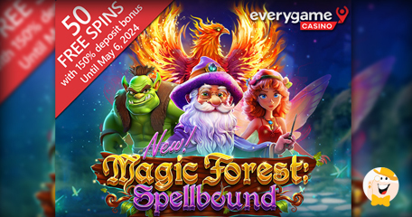 Everygame Casino Sweetens Springtime with Magic Forest: Spellbound and Gold Bonus Contest