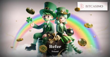 Marching into Luck: Bitcasino.io Unveils St. Patrick's Special