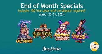 Juicy Stakes Casino Marks End of Month with Special Offers