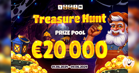 1spin4win Unveils Treasure Hunt €20.000 Promotion!
