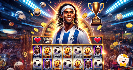 Booming Games Launches New Online Slot, Ronaldinho Spins!