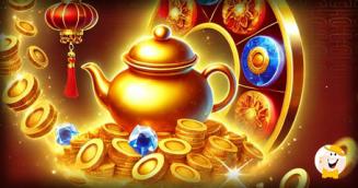 3 Oaks Gaming Launches Golden Teapot with Asian-Themed Reel Layout and Bonus Features