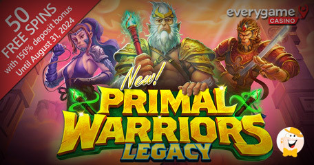 Everygame Casino Introduces Primal Warriors Legacy Slot