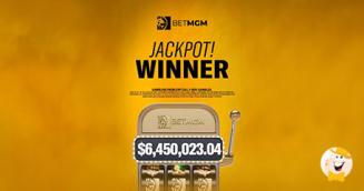 BetMGM Casino Makes History with $6.4 Million Progressive Jackpot Win