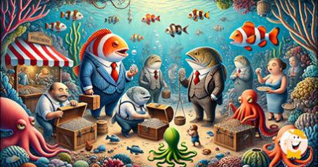 Fishy Business Slot: Dive Deep into Gangster-Style Wins with Lucky Coin Respins and Bassline Bonanza Bonus Spins