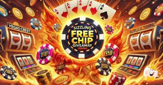 Vegas Crest Casino Kicks Off September with a Sizzling Free Chip Giveaway