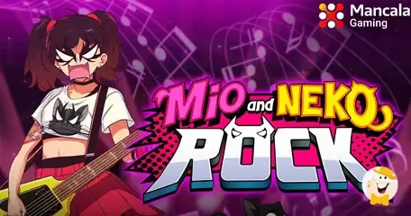 Unlock Rockstar Wins in Mancala's New Slot Mio & Neko Rock!