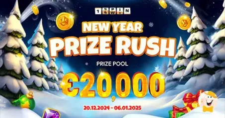 1spin4win Ushers in the Holiday Spirit with €20,000 “New Year Prize Rush” Promotion
