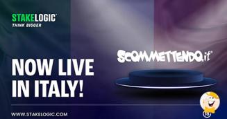 Stakelogic Expands Presence in Italy Through Partnership with Scommettendo