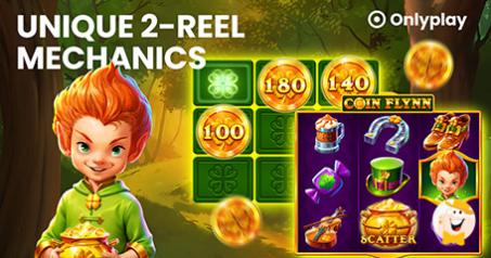 New Coin Flynn Slot Brings Innovative 2-Reel Gameplay