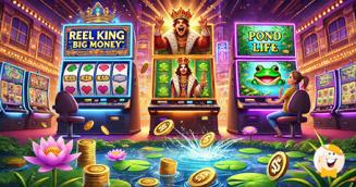 Inspired Entertainment Launches New Slot Games: Reel King Big Money and Pond Life