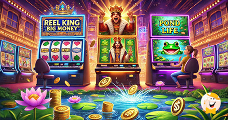 Inspired Entertainment Launches New Slot Games: Reel King Big Money and Pond Life